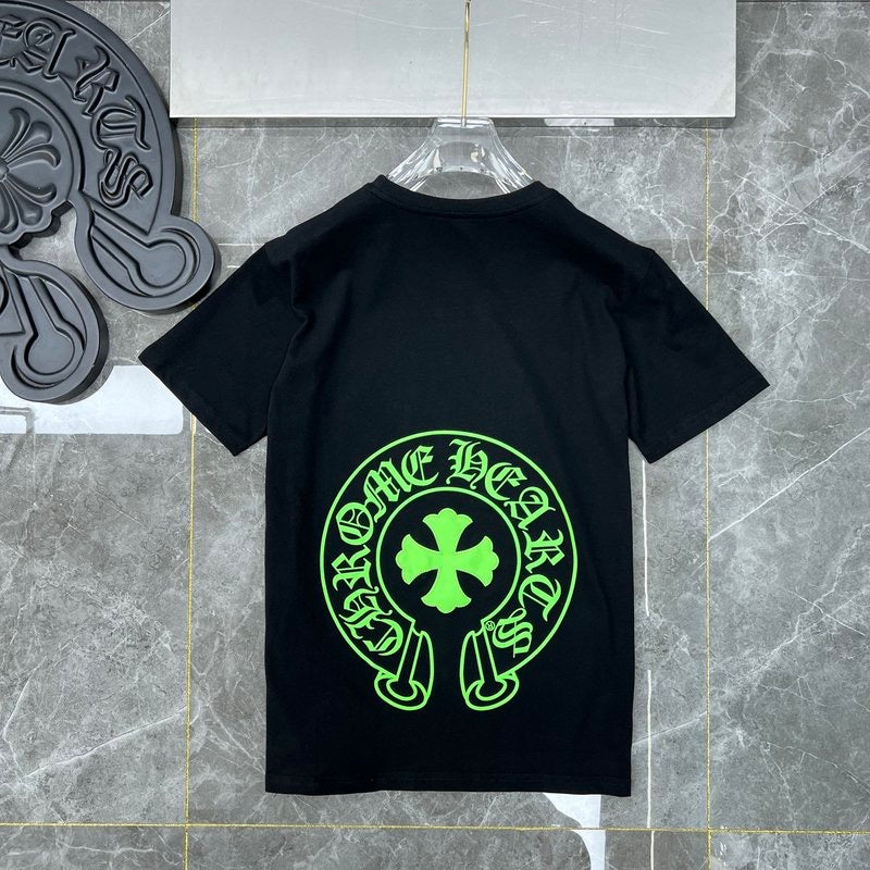 Chrome hearts Black/Neon print T-shirt
