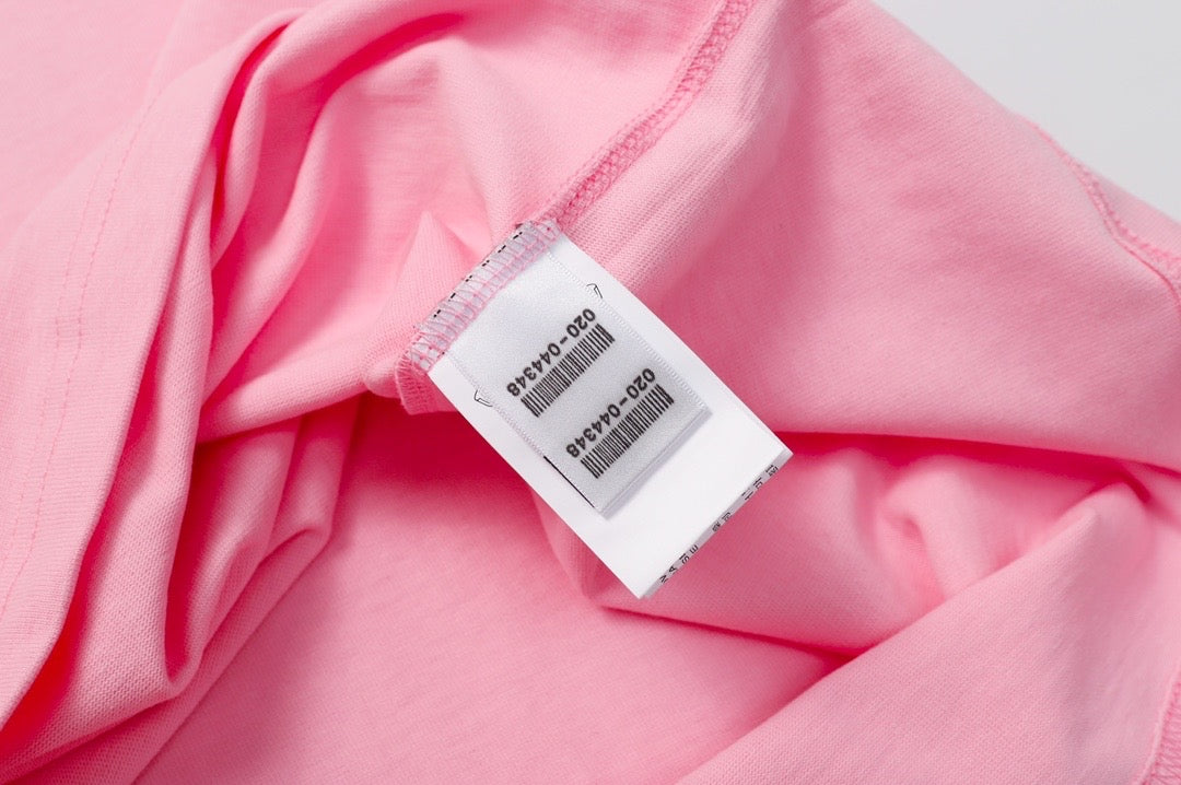 Chrome hearts Washed Pink Cross Tee