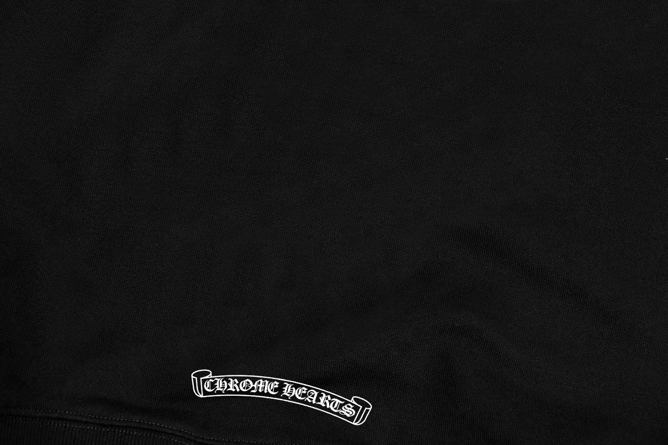 Chrome hearts Black Long sleeve Cross Sweater