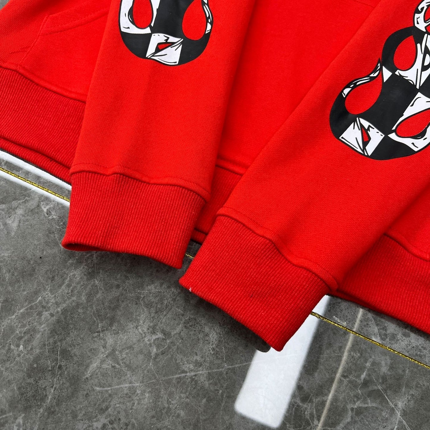 Chrome hearts Red Race Cross Sweater