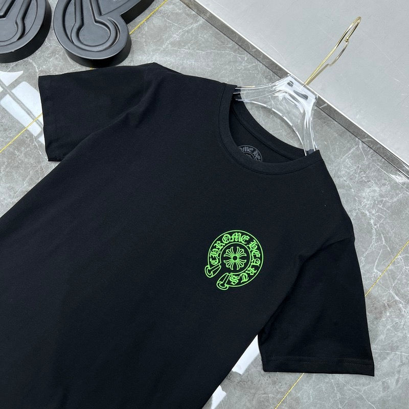 Chrome hearts Black/Neon print T-shirt