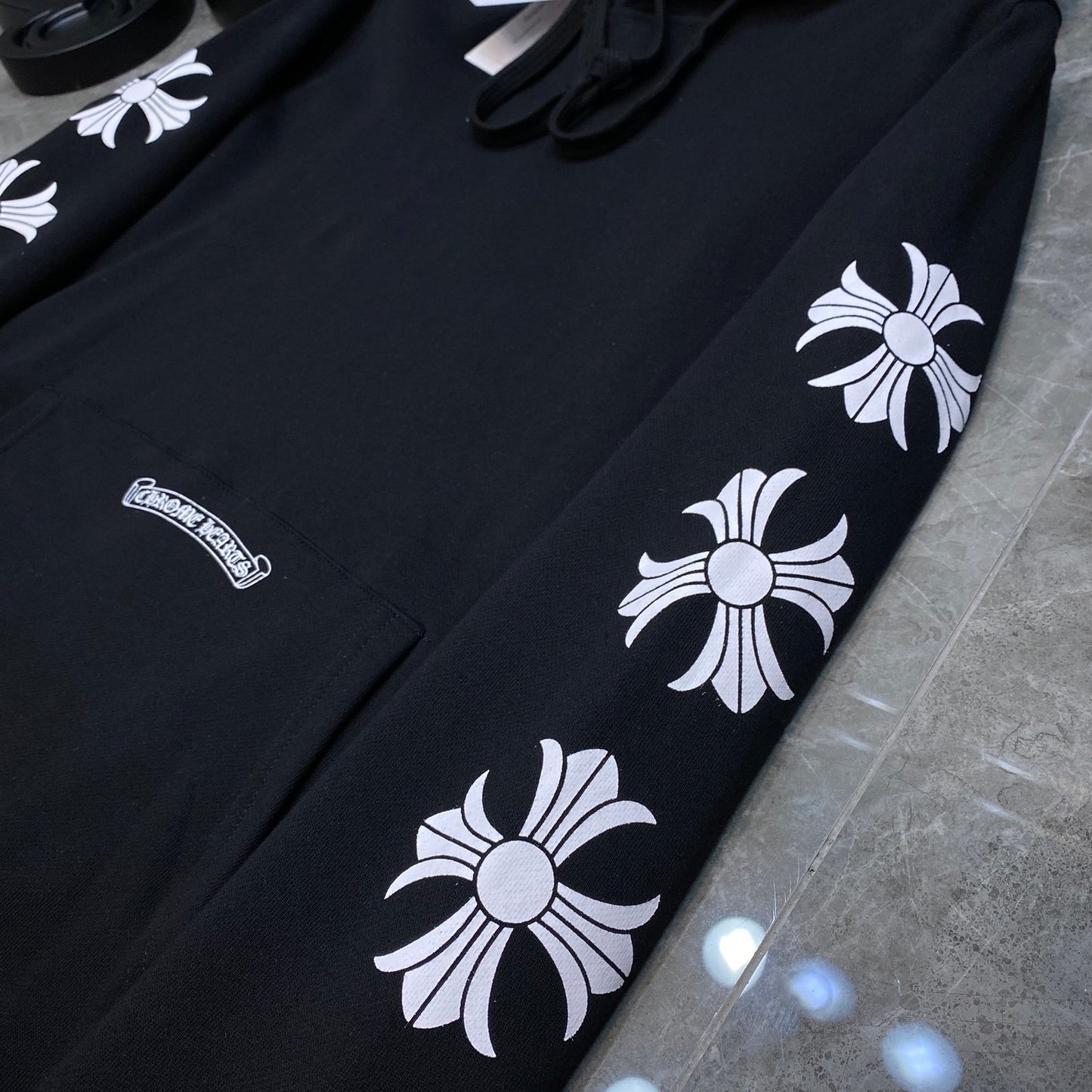 Chrome hearts Black Cross hoodie