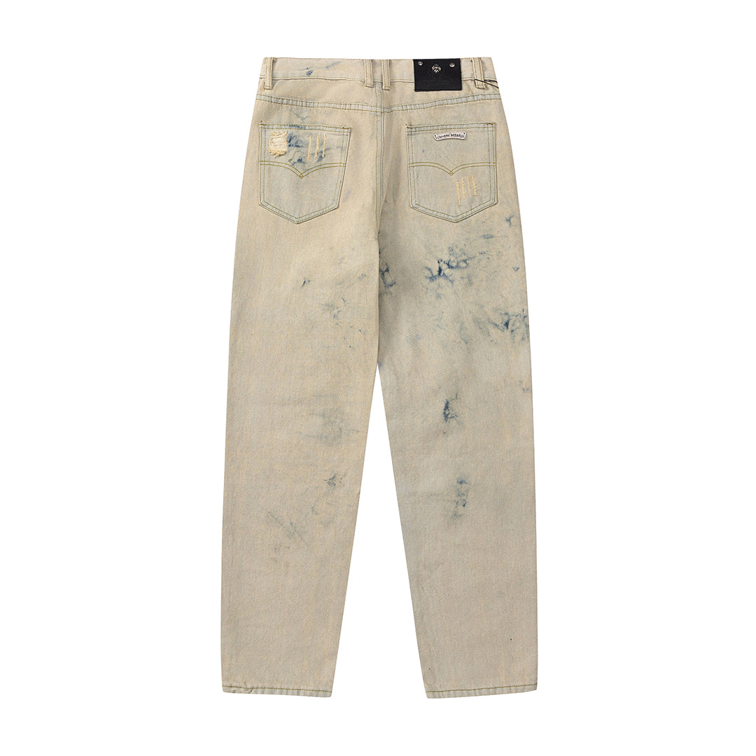 Chrome Hearts Washed Beige pants
