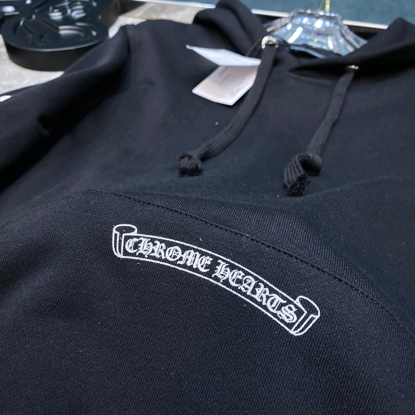 Chrome hearts Black Cross hoodie