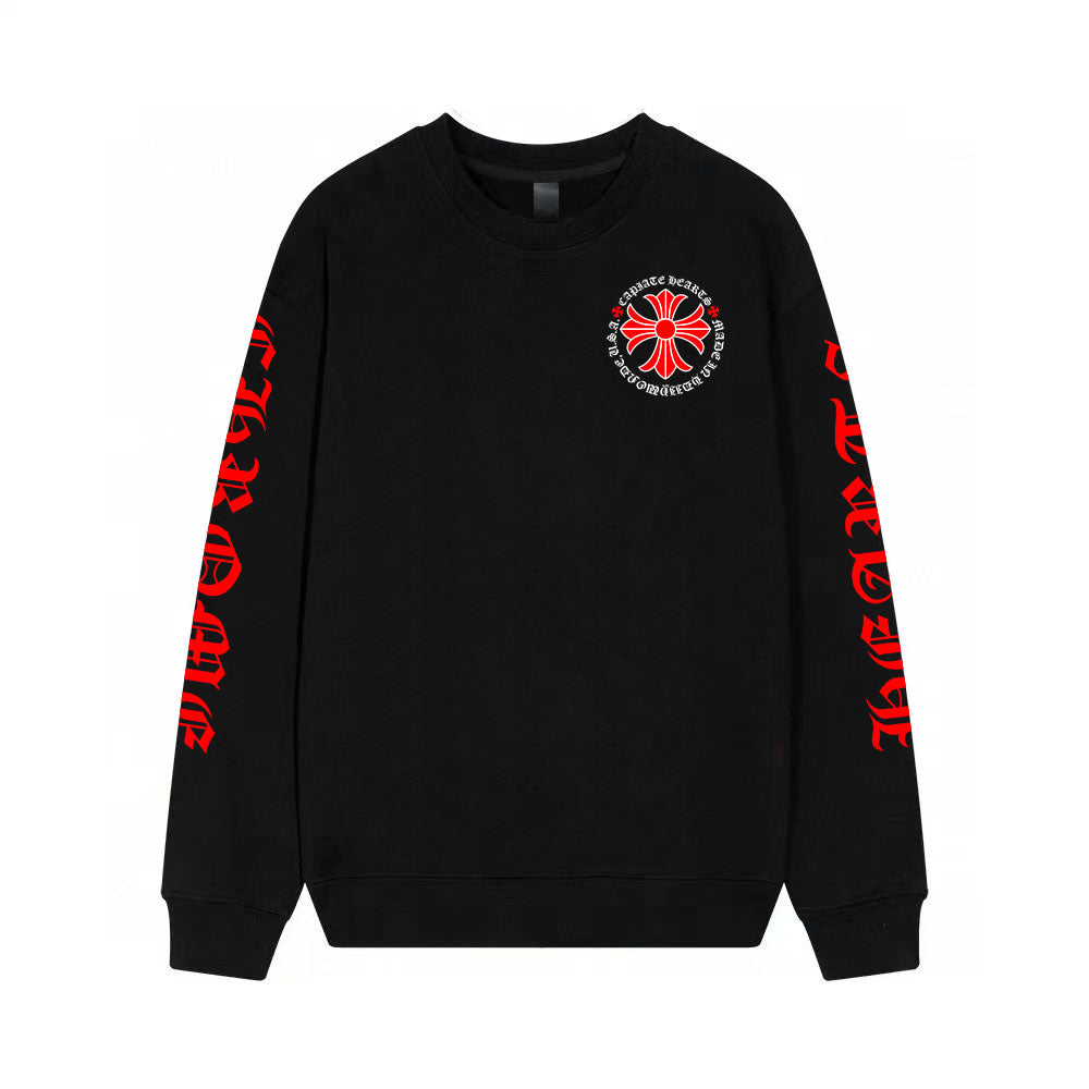 Chrome hearts Black Long sleeve Cross Sweater