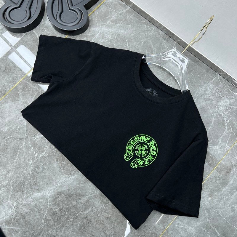 Chrome hearts Black/Neon print T-shirt
