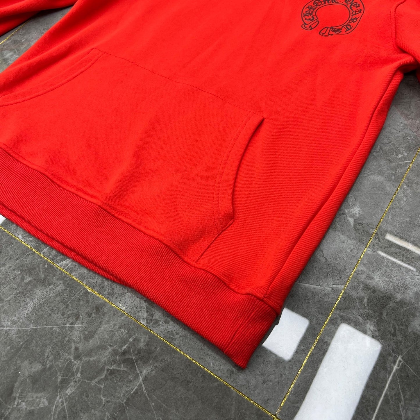 Chrome hearts Red Race Cross Sweater