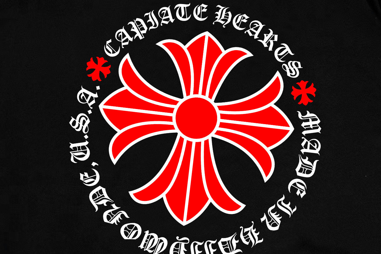 Chrome hearts Black Long sleeve Cross Sweater