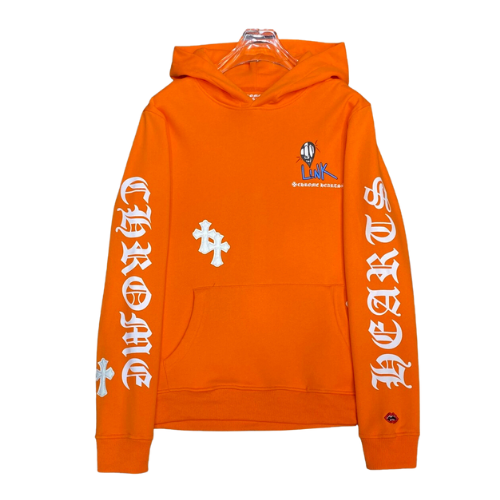 Chrome hearts Orange Race Cross Sweater