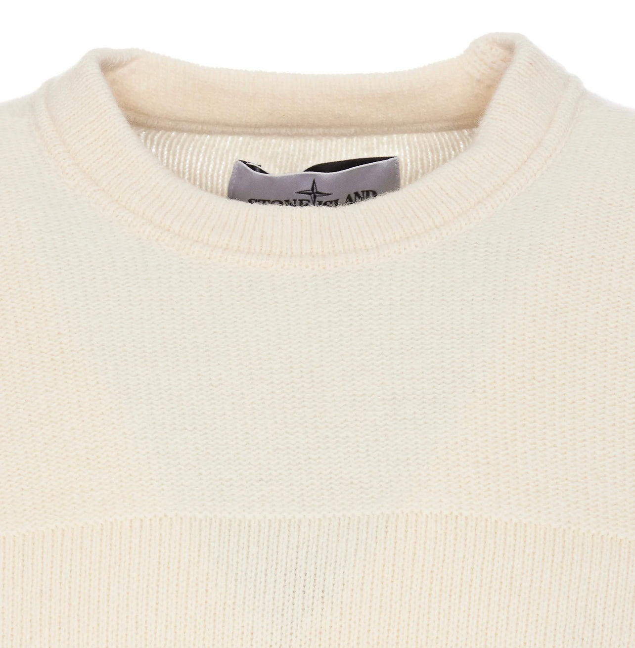 STONE ISLAND - Stone Island Logo Patch Knit Sweater