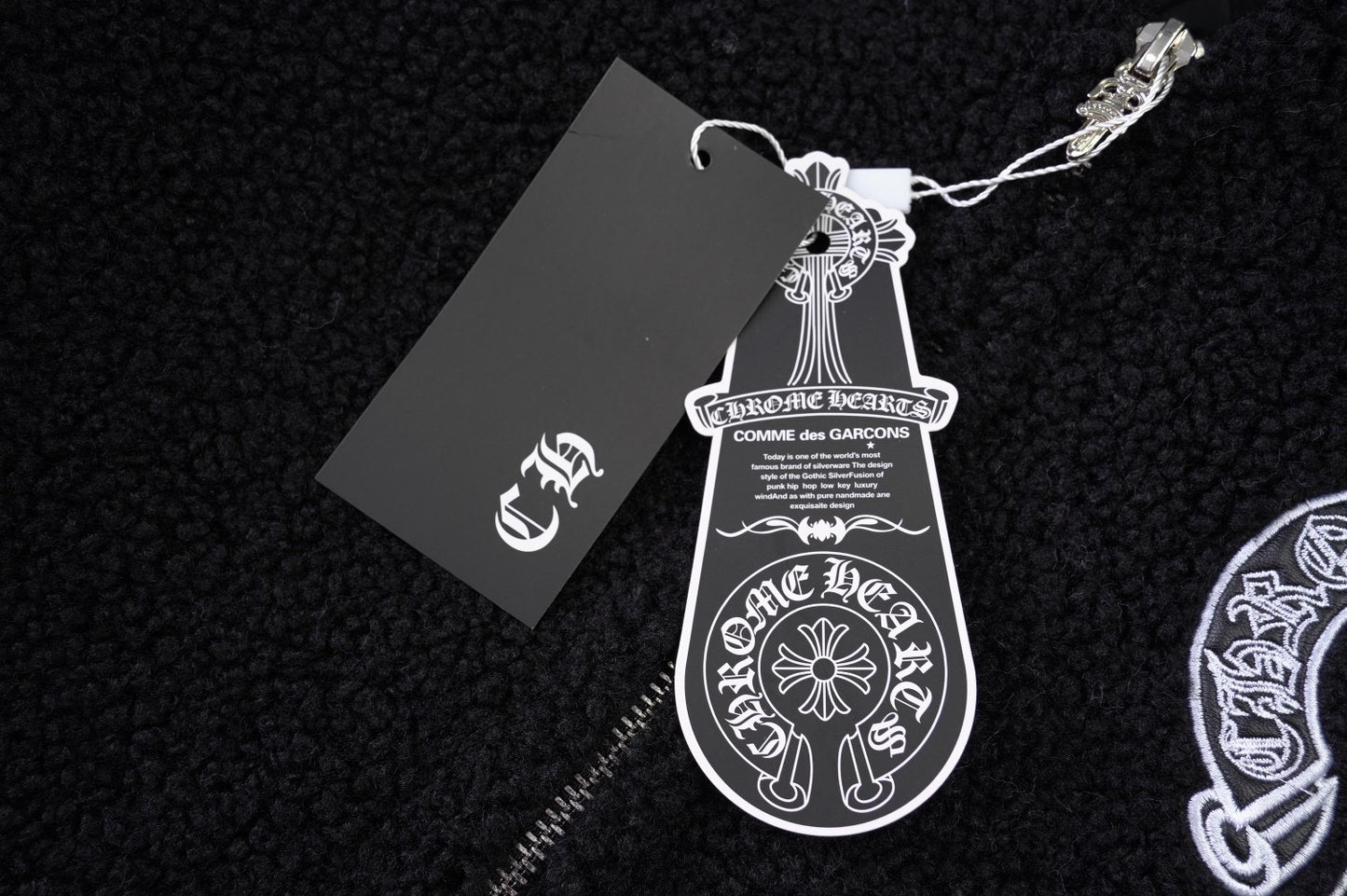 Chrome Hearts Furr cross zipup