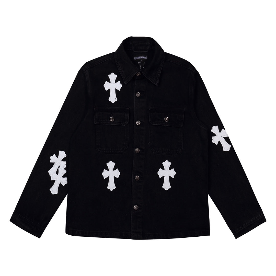 Chrome Hearts Patch Denim jacket