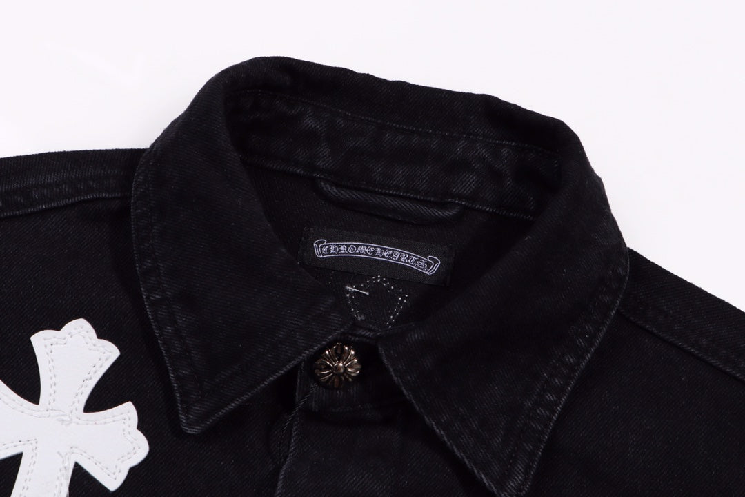 Chrome Hearts Patch Denim jacket