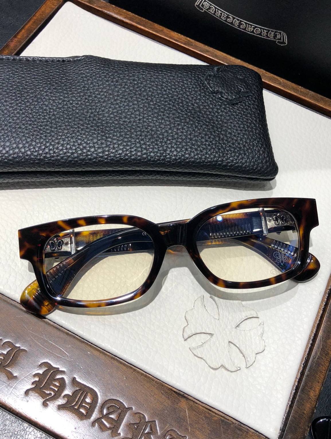 Chrome Hearts Fleur-De-Lys frames