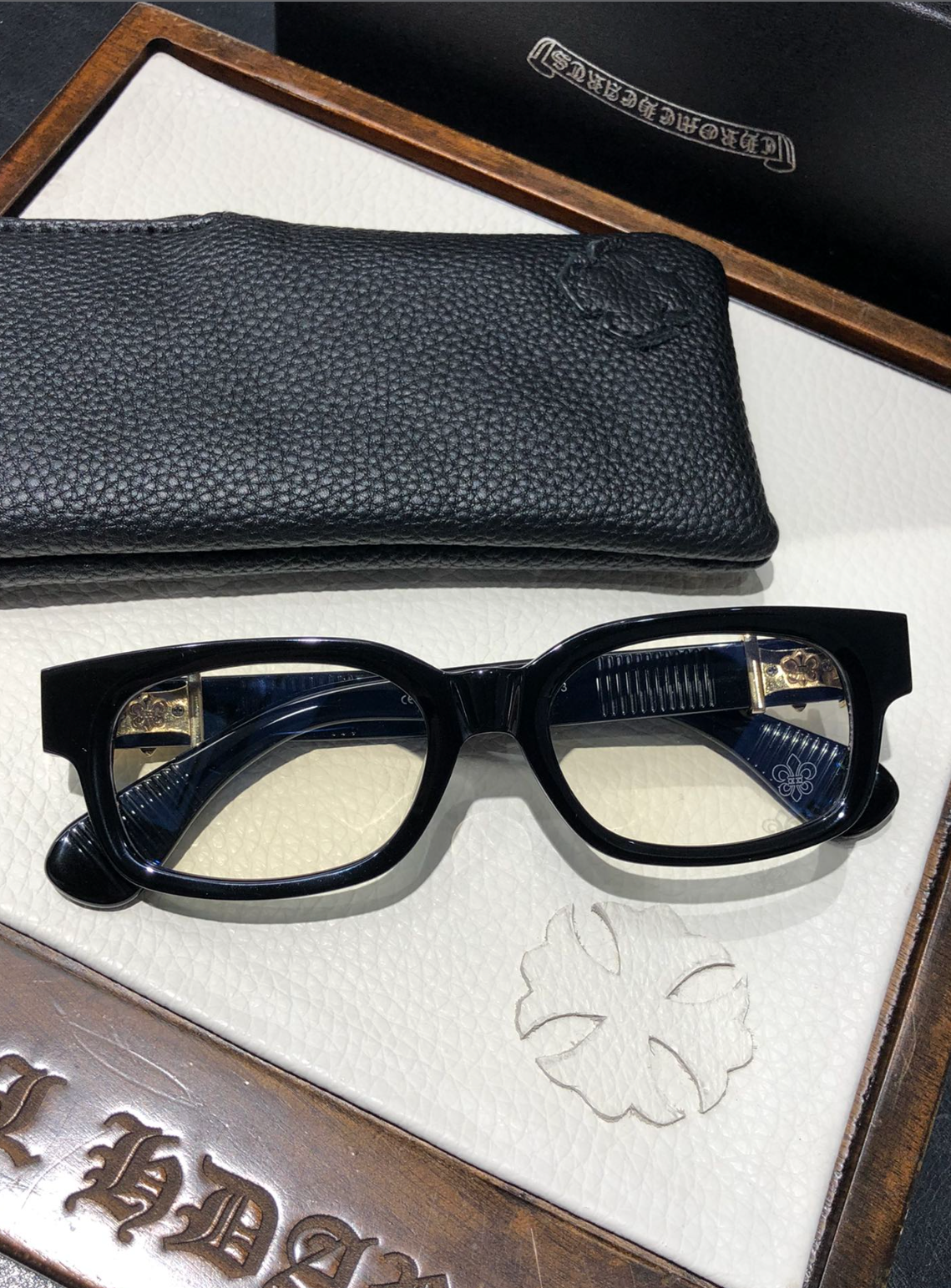 Chrome Hearts Fleur-De-Lys frames