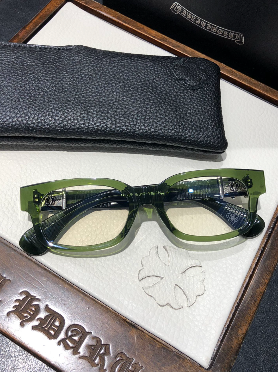 Chrome Hearts Fleur-De-Lys frames