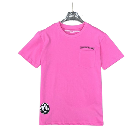 Chrome heart Pink “Vanity Affairs”Cross T-shirt